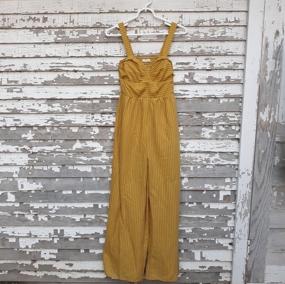 Harper Pants - Harper striped jumper jumpsuit size small